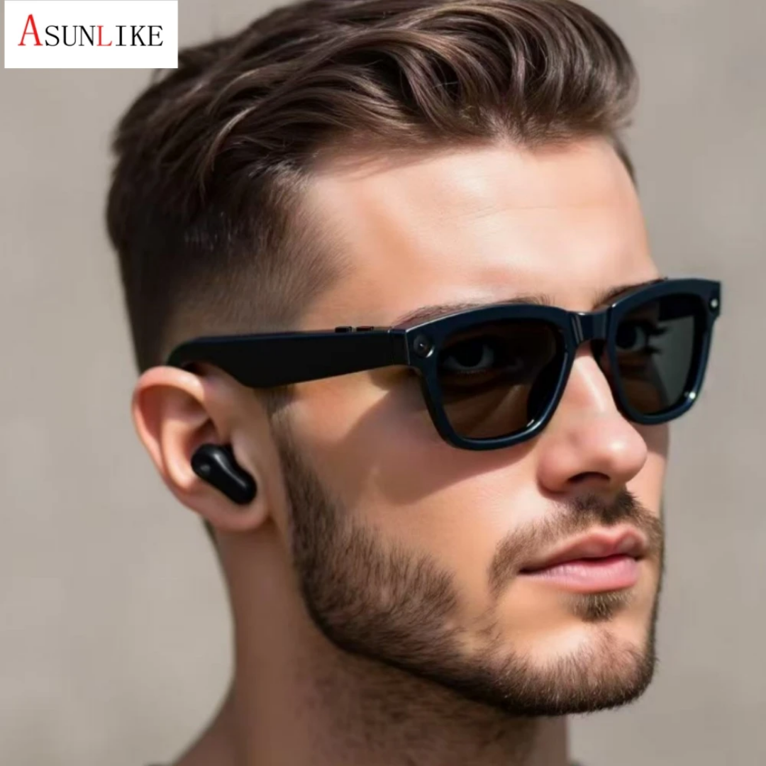 M01 New Arrival Smart Bluetooth Glasses with Cameras AR AI Translation ENC Calling Music 4K Pixel Video Shooting Men Women - Image 3