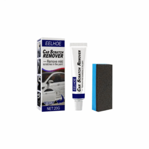 Kit de polissage universel pour voiture (20 ml) : pâte à polir, cire de réparation et accessoires.